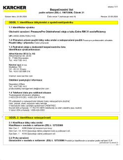 Bezpečnostní datový list