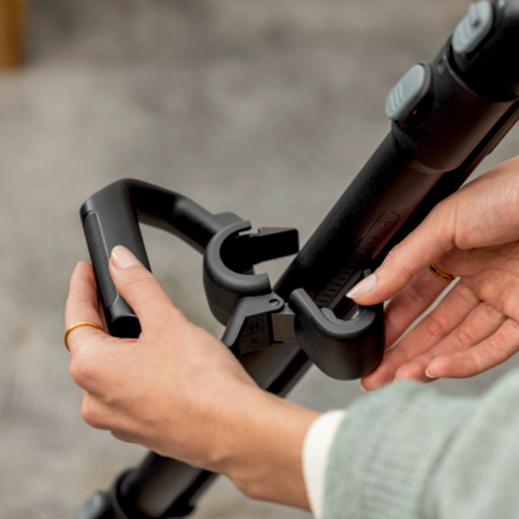 Výškově nastavitelná rukojeť