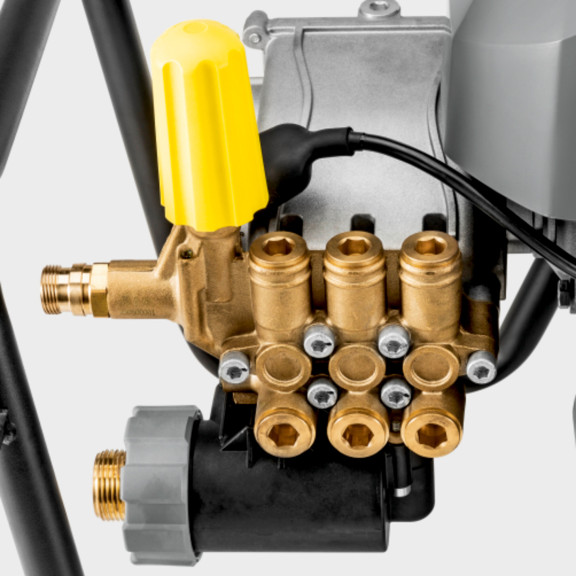 Robustní čerpadlo klikového hřídele s mosaznou hlavou válců