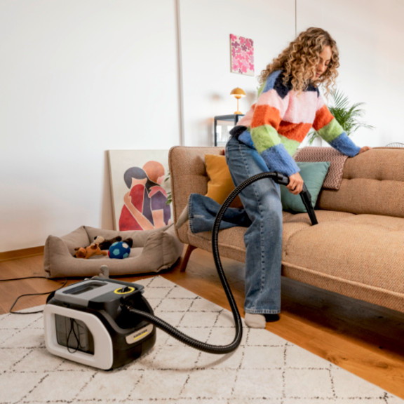 Speciálně vyvinuté příslušenství pro snadné čištění do hloubky vláken