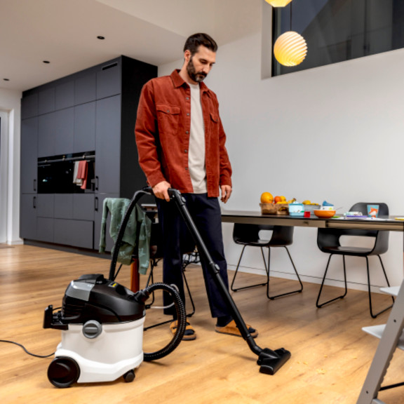 Vhodné pro všechny čističe Kärcher s rozprašovacím odsáváním řady přístrojů SE 4, SE 5 a SE 6.