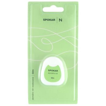 Dentální nit Spokar N 50m - voskovaná, 3492521200