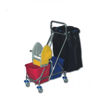 EASTMOP CLAROL PLUS III úklidový vozík - držák pytle na odpadky