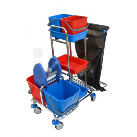 EASTMOP KOMBI JOOKY II úklidový vozík - 2  kbelíky, držák pytle