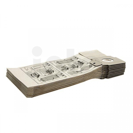 KÄRCHER Papírové filtrační sáčky CV 30/1, CV 38/1, CV 38/2, CV 48/2 (10 ks)