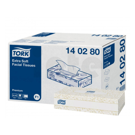 TORK extra jemné papírové kapesníky, 30 x 100 útržku, F1, 140280