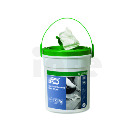 TORK vlhčené utěrky na čištění povrchů, 1 x 58 útržků, 90594-1