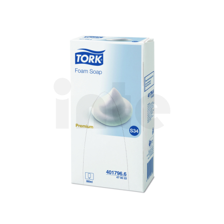 TORK - pěnové mýdlo, růžové, 800 ml, 1 kus, S4, 470022-1