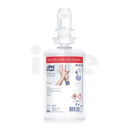 Tork gelový dezinfekční prostředek na ruce s alkoholem, S4, 6 x 1000 ml, 424105