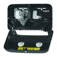 Tork Mid-size Twin zásobník na bezdutinkový toaletní papír, černý, T7, 558048