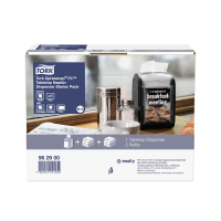 Tork Xpressnap Fit stolní zásobník na ubrousky - starter pack (zásobník + 2 bal.ubrousky), N14, 962900
