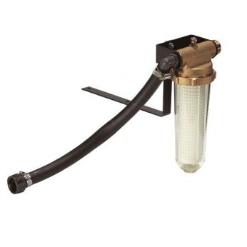 Jemný vodní filtr KÄRCHER, 90–120 ?m, R 1", vhodný pro tlakový a sací provoz