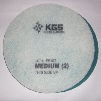 Podlahový pad 17" abrazivní střední ferrzon KGS Flexis super 2014.01422