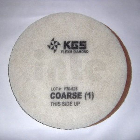 Podlahový pad 17" abrazivní hrubý ferrzon KGS Flexis super 2014.01421