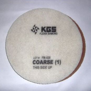 Podlahový pad 17" abrazivní hrubý ferrzon KGS Flexis super 2014.01421