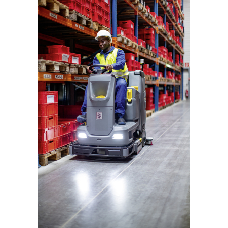 Podlahový mycí stroj s odsáváním KÄRCHER B 110 R Bp Pack 160 Ah Li+Dose+SSD+R75 1.161-441.0