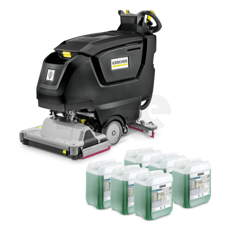 Podlahový mycí stroj s odsáváním KÄRCHR B 50 W Bp Pack 80Ah Li+R55+FC+DOSE+Rinse+Auto-fill Jubilejní edice 1.533-271.0