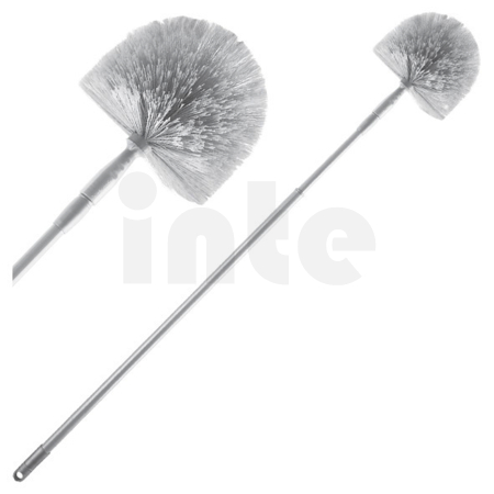 VERMOP nástěnný a stropní smeták, kulatá hlava, nastavitelná délka 830 - 1490 mm, 19510