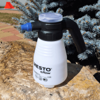 MESTO - e.CLEANER E1.5 Tlakový postřikovač na baterie1,5 l, EPDM, nabíjecí kabel USB-C 3122BC