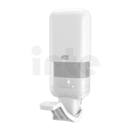 TORK Dávkovač na mýdla a dezinfekční prostředky na ruce s loketní pákou S4, bílý, 564100
