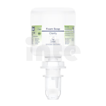 TORK Mini čiré pěnové mýdlo S5, bez parfemace, 8 x 525 ml, 525202