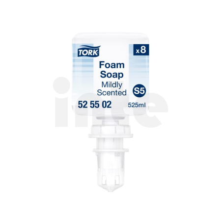 TORK Mini jemně parfemované pěnové mýdlo S5, 8 x 525 ml, 525502