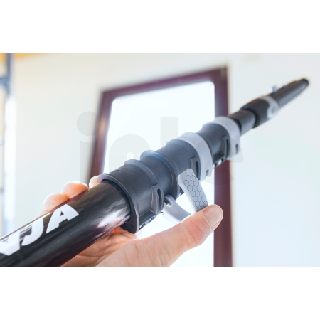 UNGER NINJA Carbon Teleskopická okenní tyč, 1,44 - 4,52 m, 4 díly, NCP45