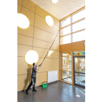 UNGER NINJA Carbon Teleskopická okenní tyč, 1,69 - 5,52 m, 4 díly, NCP55