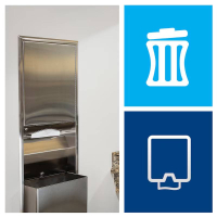 Tork Xpress medium zabudovatelný zásobník na papírové ručníky Multifold, H2, 200264