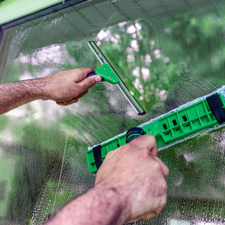 UNGER - VisaVersa Pro, Stěrka na okna a rozmývák 25 cm, VV250