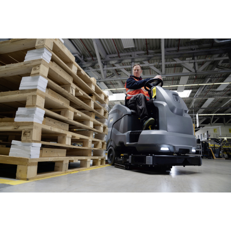 Podlahový mycí stroj s odsáváním KÄRCHER B 220 R Bc + D90 1.246-272.0