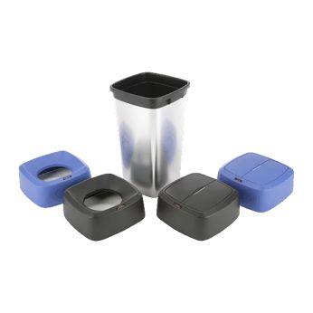 VILEDA - Iris kulatý - trychtýřové víko černé, 38x15 - 1 ks, 137736