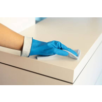 VILEDA - latexové rukavice MultiPurpose -  žluté, S - 1 ks 174369