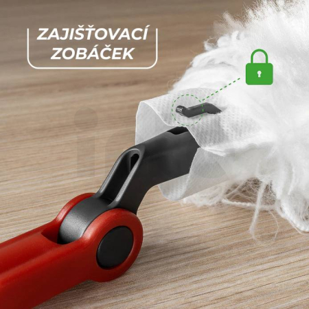 Vileda Flex&Catch prachovka s teleskopickou rukojetí 179434