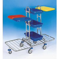 EASTMOP KOMBI MINI PLUS úklidový vozík - 3 držáky pytle