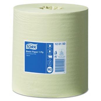 TORK Basic papírová utěrka 1vrstvá, M2 - 6 ks 120150