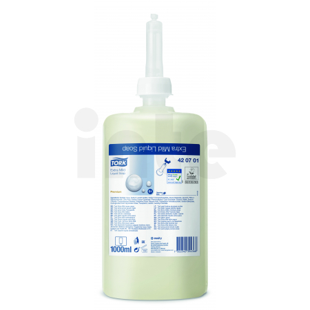 TORK tekuté mýdlo extra jemné (kosmetický přípravek) S1, 420701