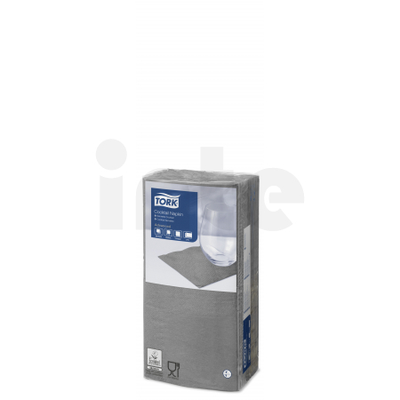 TORK šedý ubrousek – koktejlový 2 400 ks 477832