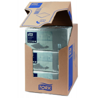 TORK šedý ubrousek – koktejlový 2 400 ks 477832