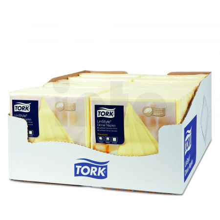 TORK Linstyle® champagne ubrousek – večeře 600 ks 478712