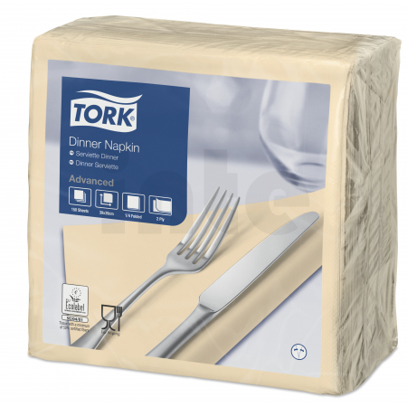 TORK ubrousek slonová kost – večeře 1 800 ks 478747