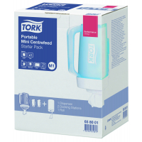 TORK Mini přenosný zásobník na role se středovým odvíjením, M1 – startovací balíček 658001