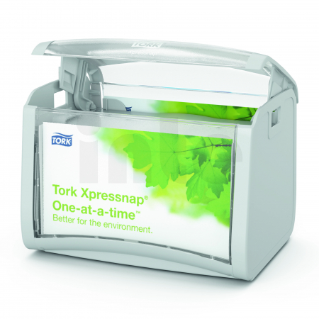 TORK Xpressnap® stolní zásobník na ubrousky, bílá, N4, 272613